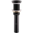 Lexora Home Scarico Pop-up Drain Assembly Without Overflow Matte Black New. Price: $42.75.
