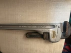 Ridgid 31100 -818 Aluminum Straight Pipe Wrench, 18-INCH Plumbing New. Price: $68.00.