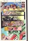 Hulk 2099 #3 P.16 Color Guide - Bares Fangs Signed 1995 Unspecified. Price: $40.00.