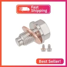Abczok 1PC M12X1.5 Stainless Steel Magnetic Oil Drain Plug Fits Polaris Rzr Rang New. Price: $11.13.
