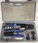 Zurn Pex Multi-head Tool Kit Plumbing Crimper Set Used. Price: $84.99.