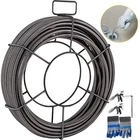Vevor Drain Cable Sewer 75FT 1/2IN Cleaning Auger Snake Pipe New. Price: $74.90.