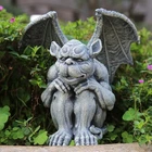 Owmell Gargoyle Statue Garden Guardian Sculpture Figurine Gothic Indoor Outdo... New. Price: $37.60.