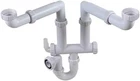 Talea Double Kitchen Sinks Drain Pipe Rear Hard Tube White New. Price: $37.94.