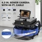 Sewer Camera 4.3 Lcd Monitor 66FT/20M Hd Drain Pipe Inspection 32GB New. Price: $199.98.