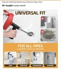 Drain 33FT, Plumbing Snake,hair Clog Remover, Steel Wire/ Tools New. Price: $25.00.