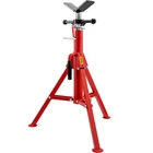V Head Pipe Stand 1/8-12 Capacity, Adjustable Height 24-42 Inch, Jack New. Price: $108.02.