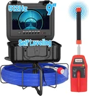 200FT Sewer Inspection Camera With Locator, 9'' Hd Monitor & Dvr, 12 Lights New. Price: $2166.99.