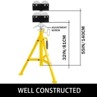 0.5-12 Inch Roller Pipe Stand Adjustable Height 32"-55" 2500LB Capacity Ja New. Price: $91.99.
