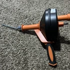 Drain Auger 25FT 1/4IN Drum Plumbing Snake Clog Remover Autofeed New. Price: $18.00.