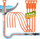 Forlivese 4 Pack 25 Inch Snake,drain Clog Remover,sink Sewer Kit New. Price: $12.29.