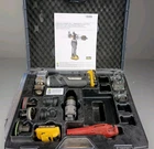 Rehau Everloc+ Pex Tool For Expansion Fittings 12V Kit 1/2" 3/4" & 1" Dies Used. Price: $771.97.