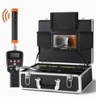 Svopes Sewer Camera With 512HZ Locator 40M Cable 7INCH Screen Dvr IP68 New. Price: $356.00.