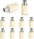 10-PACK 3/4-INCH Cpvc Transition Coupling, 3/4" Pex Brass Crimp New. Price: $44.95.