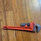 Ridgid Heavy Duty Adjustable Straight Pipe Wrench 14 In Cast Iron Tool New. Price: $28.00.