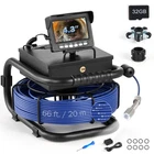 Sewer Camera 4.3 Monitor 20M Drain Pipe Inspection 32GB Meter Counter New. Price: $199.99.