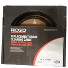 Ridgid C-9 Inner Core Drain Cleaning Cable 8-1/2 Ft 5/16 Mpn 51317 New. Price: $60.00.