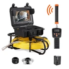 Vevor 9" 300FT /91.5M Sewer Camera Pipe Inspection W/ 512HZ Sonde New. Price: $889.90.