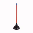 Boardwalk 09201EA 18" Plastic Handle Toilet Plunger For 5-5/8" Bowls Rd/bk New. Price: $19.99.