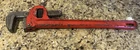 Heavy Duty 18 Pipe Wrench Drop Forged Jaws Tool -made China Used. Price: $17.89.