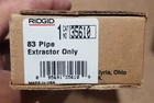 Lot Of Ridgid 35610 83 Pipe Extractor 1/2 3" New. Price: $38.99.