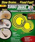 New Turbo Snake 2PC Flexible Drain Opener Chemicals Sink Clog Remover. Price: $12.99.