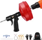 Xfire-gear 10-IN-1 25 Ft Drain Snake W/ Double Mode Auger For Unblocking New. Price: $59.90.