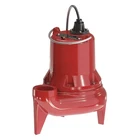 Liberty Pumps LE41M-2 Submersible Sewage Pump,hp 4/10,115V 56KD56 New. Price: $428.52.