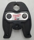 Milwaukee M12 Force Logic 3/4 In. Copper Press Tool Jaw (49-16-2451) New. Price: $174.99.