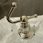 Rohl ROT7PN Italian Bath Single Robe Hook Polished Nickel New. Price: $125.00.