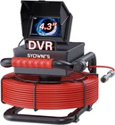 Sewer Camera 100FT/30M 4.3" Pipe Inspection With 16G Dvr IP68 Waterproof New. Price: $469.99.