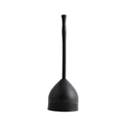 Casabella Toilet Plunger And Hideaway 6.5" X 19.78" (pack Of 1), Black New. Price: $33.71.
