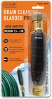 Hydro Pressure Drain Cleaning Bladder Pro - Fits 1.5" To 3" Pipes Unclog New. Price: $38.14.