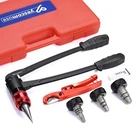 Yescom Pex Expansion Tool Kit 1/2" 3/4" 1" Auto Rotation Heads Tube Expander New. Price: $156.90.