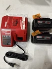 Milwaukee M18 Redlithium XC5.0 18V 5.0AH Li-ion Battery & Charger Kit Black New. Price: $129.99.