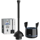 Mr.siga Toilet Plunger With Holder, Heavy Duty And Comb... New. Price: $33.10.