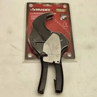 Husky 2 In. Ratcheting Pvc Cutter 16PL0805 Stainless Steel Blade Included Black Used. Price: $17.90.