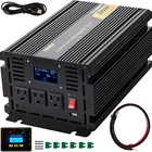 Vevor Power Inverter Modified Sine Wave 3000W Dc 24V To Ac 120V W/lcd. Price: $142.77.