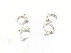99-09 Yamaha Star XVS1100 Front Rear Exhaust Heat Shield Clamps Trsh Ap Used. Price: $32.49.