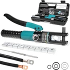 10-TON Hydraulic Crimping Tool With 9 Dies Battery Cable Crimper & Wire New. Price: $64.01.