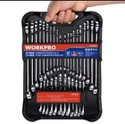 Workpro 32-PIECE Combination & Stubby Wrench Set Chrome Vanadium Sae/metric W00 New. Price: $39.85.