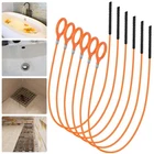 Snake Drain Hair Removal Tool (6 Pack), Anti-break ORANGE-32INCH New. Price: $15.69.