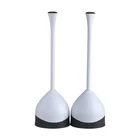 Clorox Toilet Plunger Hideaway Caddy Set Of 2 White Bathroom New. Price: $51.99.