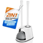 Toilet Plunger And Brush Set, Bowl Heavy Duty With Vent New. Price: $19.03.