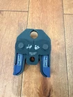 Milwaukee 49-16-2633P 3/4 Viega Pureflow Jaws For Short Throw Crimper Pex New. Price: $145.00.