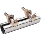 & K 160-704 2-BOLT Pipe Repair Clamp, 3/4 In, Stainless Steel New. Price: $24.55.