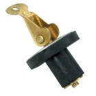 S-5055C Whitecap Baitwell Plug Brass W/black Neoprene 1/2 Inch Pair New. Price: $11.54.