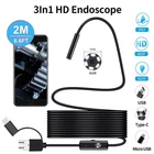 2M 6 Led Usb Endoscope Inspection Camera 3-IN-1 Converter For Android New. Price: $11.99.