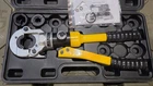 Boreykos CW-1632 Manual Pex Press Tool Kit 16/20/25/32MM Dies W/ Case New. Price: $55.00.