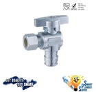 Pack Of Pcs 1/4 Turn Angle Stop Valve 3/8" Od 1/2" F1960 Pex Brass (161-10) New. Price: $43.99.